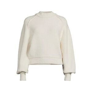EUC - Free People Riley Sweater, S, Ivory